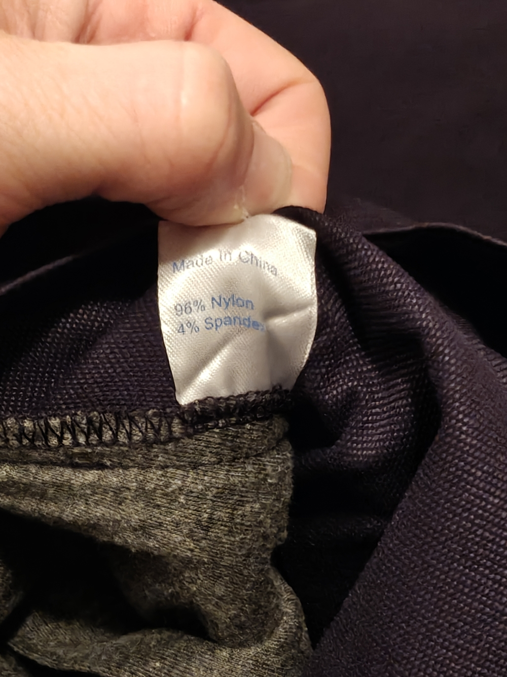 Twillory performance fabric chino pants - navy blue, size 34X32 - Picture 3 of 3